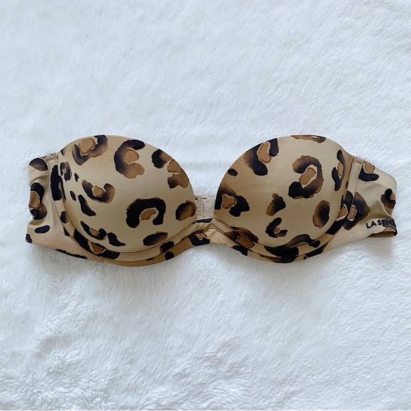 LA SENZA | Strapless leopard print bra - Picture 1 of 5